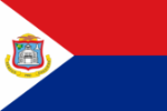 Vlag St. Maarten - 100x150cm Spun-Poly